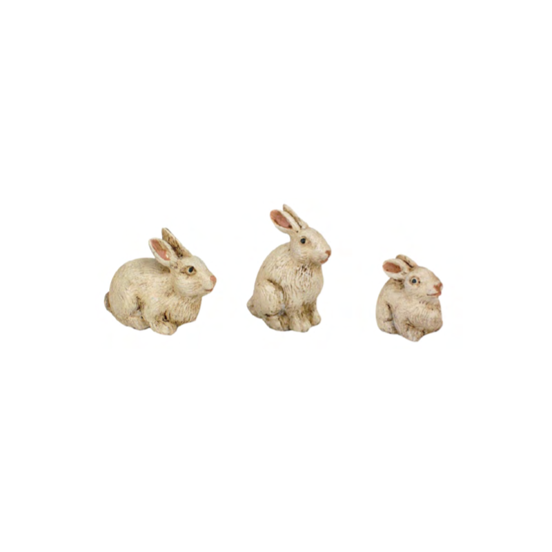 Conejo de durexina para 8 a 12 cm, 10 unidades, Oliver