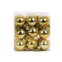 18 bolas de acetato en oro 3 cm de Oliver