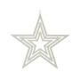 Estrella glitter blanco 30 cm de Oliver