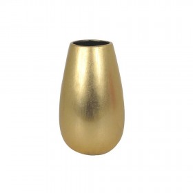 Jarrón cerámica en oro 17 cm de Oliver