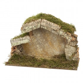 Cueva de corcho con musgo para 10-12 cm Oliver