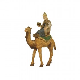 Rey blanco a camello 8 cm. Eco card. de Oliver, 12 packs
